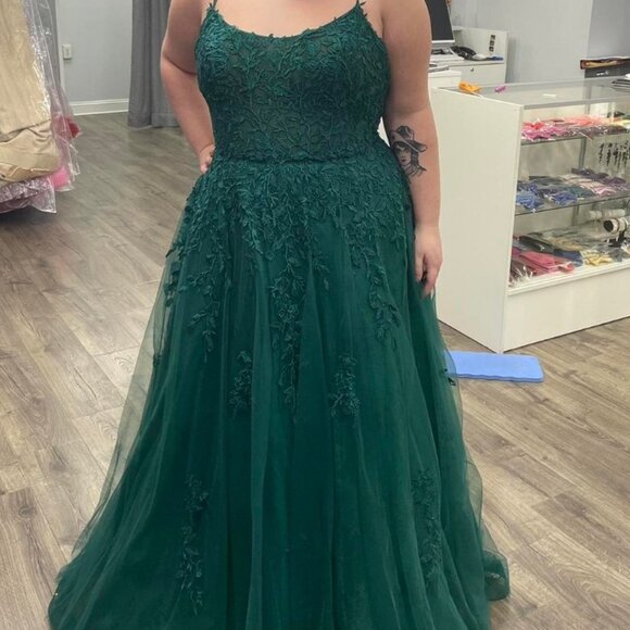 Jovani 06644 A-Line Ball Gown Size 10 NWT - Picture 1 of 9